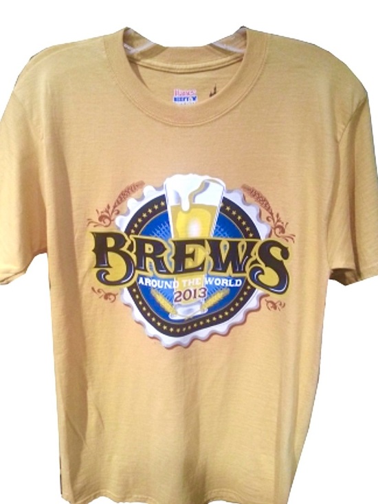 Disney Tops - Disney International Food and Wine Festival ‘Brews Around the World' Graphic Tee